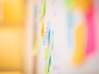 Dossier Leergemeenschappen - Meet up - postits